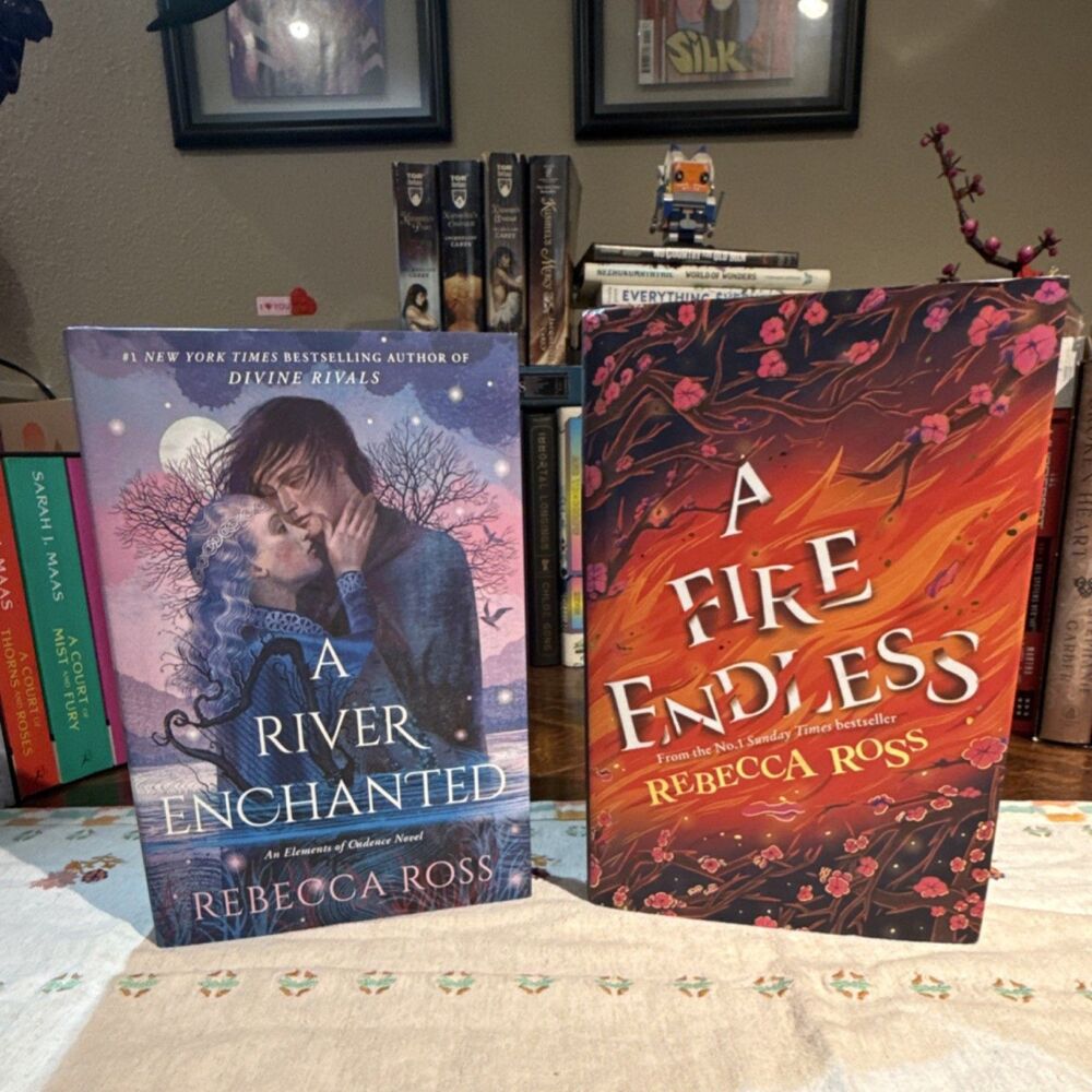 Elements of Cadence: A River Enchanted & A Fire Endless Hardcover Rebecca Ross